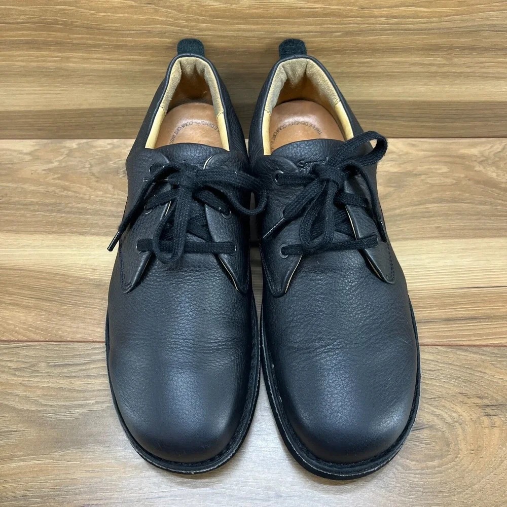 Samuel Hubbard‎ Free Mens Shoes 10 W Black Leather Casual Comfort M1100